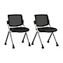 Bush Business Furniture Envision Mesh Folding Chairs, Black, 2/Set (CH4002BLF-03)~#|#~CB9B5AC1-1895-4F9E-8D1D5443B6C899C5_sc7