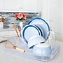 Better Houseware Plastic Dish Rack, Clear (BTH3421)~#|#~CBA6784A-011A-4C7A-BEBA612701F65757_sc7