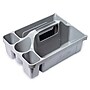 Libman Commercial 6-Compartment Cleaning Caddy, Gray, 6/Carton (1225004)~#|#~CBA88B3D-DA3C-409D-B8912B6D0C8577A7_sc7