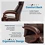 La-Z-Boy Bradley Bonded Leather Executive Chair, Roasted Chestnut (44762)~#|#~CBABE338-9DFF-4962-8D56894ABC992CC1_sc7