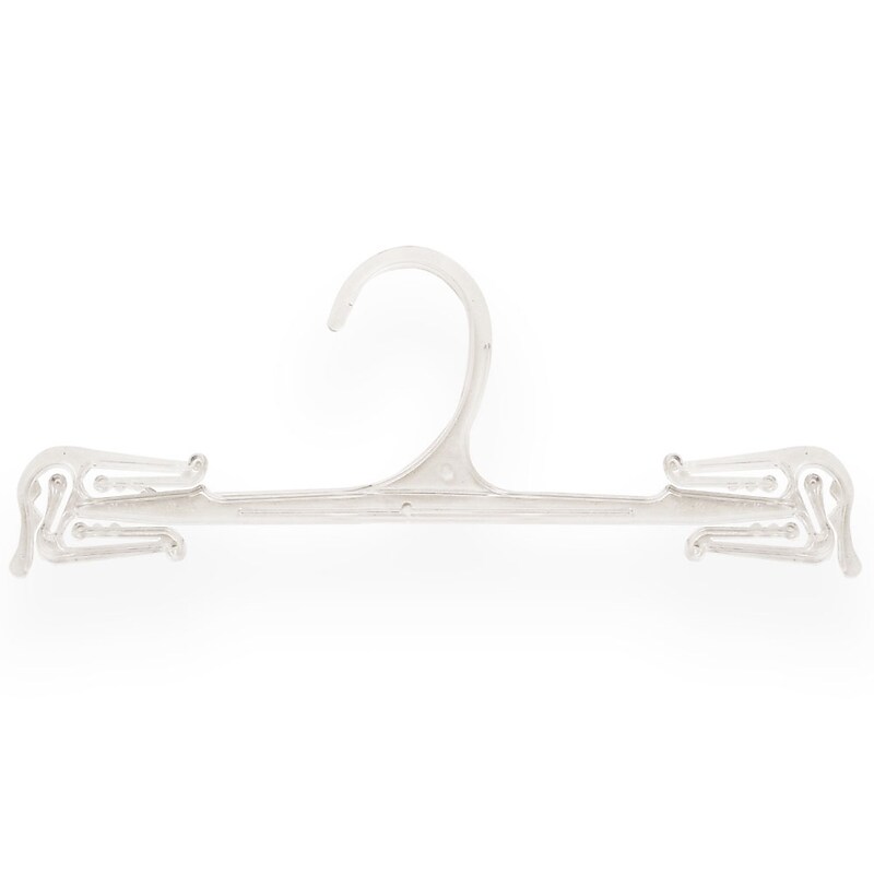 Nahanco Economy Intimate Apparel Hanger, Clear, 1000/Box (KM1) image 1