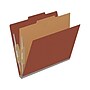 Medical Arts Press Pressboard Classification Folder, 1-Divider, 2" Expansion, Letter Size, Red, 10/Box (DV-T42-14-3RED-PKT)~#|#~CBB4E41C-F818-463F-A2FB72B06E57B4E1_sc7