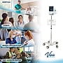 Viva Comfort Universal Vital Signs Monitor Mobile Stand with Mounting Plate for Edan M3, White (ADIME912-C-MP-06-MK)~#|#~CBB73E20-CC93-4B91-9E1AA51BF83720C3_sc7