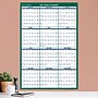 2027 AT-A-GLANCE 24" x 36" Yearly Dry Erase Wall Calendar, Reversible, White/Green (PM210-28-27)~#|#~CBB93691-D8FF-419C-996DDCEFBF38F325_sc7