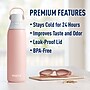 Brita Stainless Steel Filtered Water Bottle, 20 oz., Rose (36452)~#|#~CBBA9B6C-E37F-43DD-A7A3EAB6DD2BA1D3_sc7