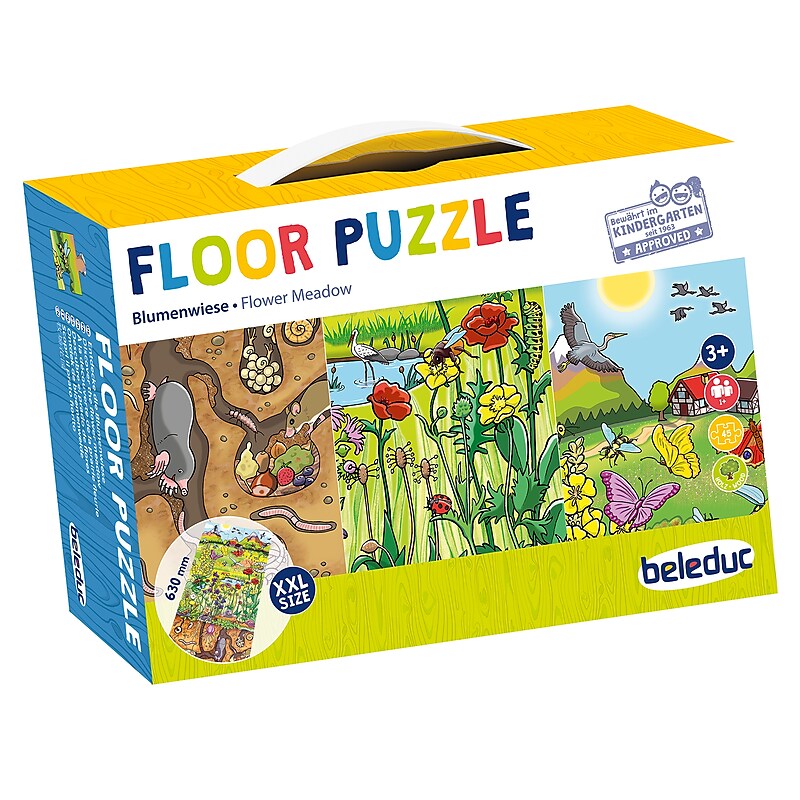 Beleduc 45-Piece Chunky Floor Puzzle (PLWB16212) image 1