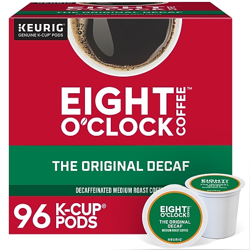 【桐さま】ご購入品◆C咖 Eight O'Clock The Original Decaf Coffee, Keurig K-Cup Pod, Medium
