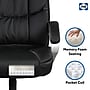 Sealy Posturepedic Spencer Ergonomic Faux Leather Swivel Executive Chair, Black (63075)~#|#~CBC16509-A5D1-4EA5-9DE23C9BB394F624_sc7