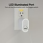 NXT Technologies™ Universal 2 USB Port Phone Charger, White (NX54349)~#|#~CBC7B46B-722C-410B-8194065DD1FDA0CF_sc7