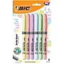 BIC Brite Liner Stick Highlighter with Grip, Chisel Tip, Assorted Pastel Colors, 6/Pack (GBLDP61-AST )~#|#~CBC837DA-BA5E-447F-9C32D4EE6F6CFCDE_sc7