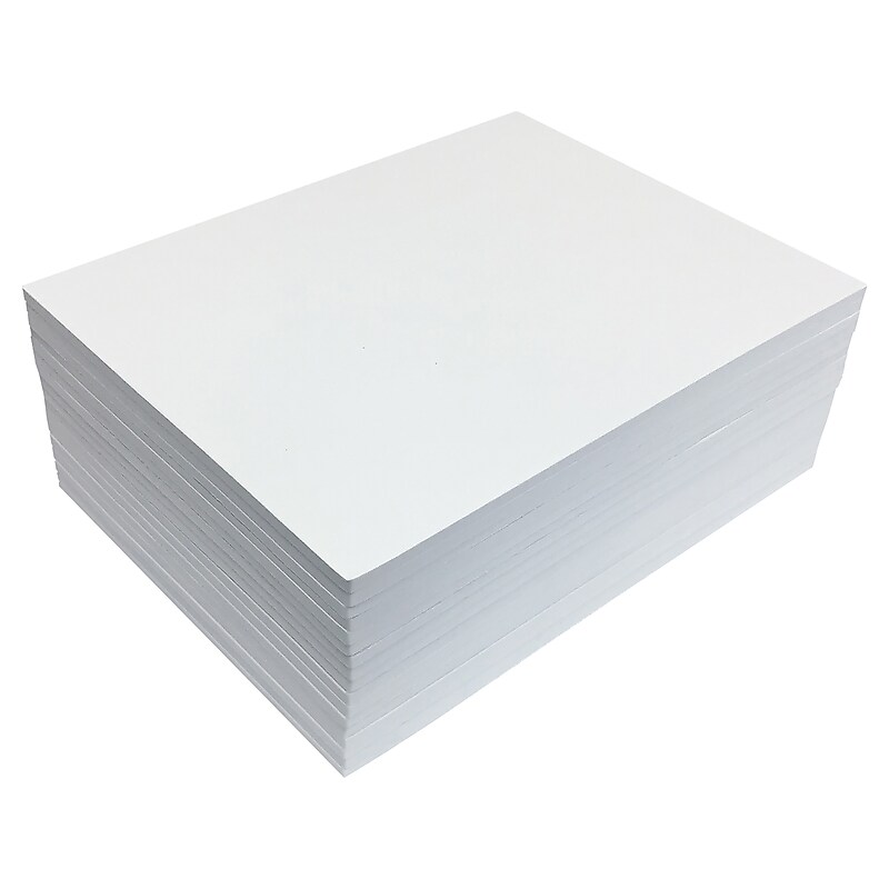 Better Office EVA Foam Sheet, White, 20/Pack (01619) image 1