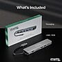 Plugable 7-Port USB-C Hub, Gray (USBC-7IN1E)~#|#~CBCCD4E3-CD74-4F4C-8D84463A81886F91_sc7