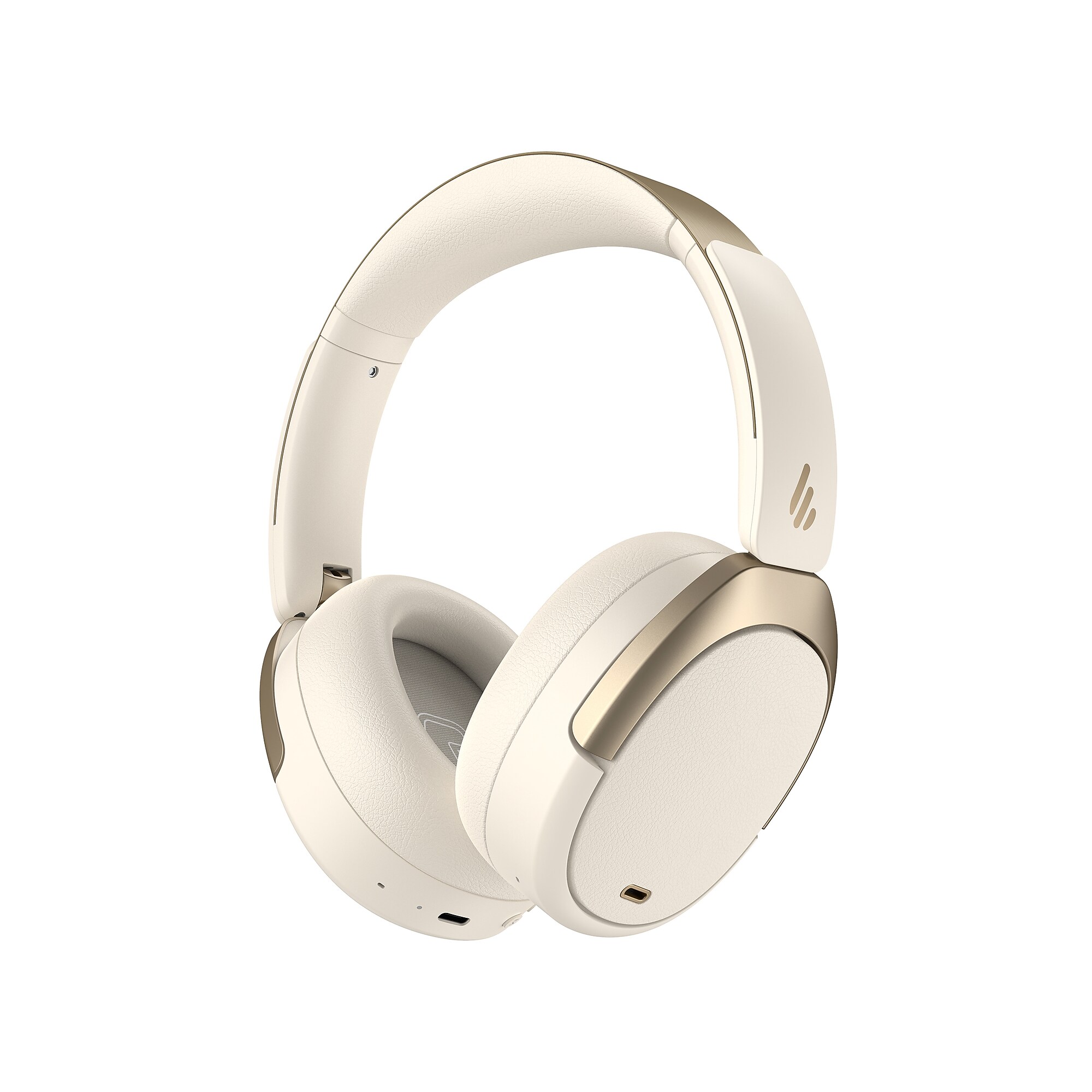 Edifier Wireless Active Noise Canceling Folding Over-Ear Headphones, Bluetooth, Ivory (WH950NB) Sansujyuku sansujyuku.com