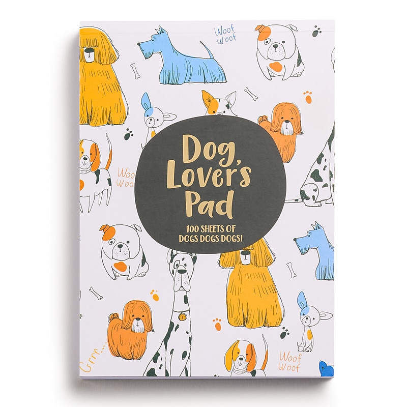 Eccolo Dog Lover's Memo Pad, Multicolored, 100 Sheets (ST626) image 1