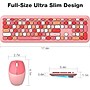 SaharaCase Wireless Ergonomic Keyboard and Laser Mouse Combo, Lime Pink (KB4)~#|#~CBD17E3C-DE46-4F66-880390ED2CD1481D_sc7