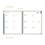 2025-2026 Day Designer for Blue Sky 7" x 9" Academic Year Weekly & Monthly Planner, Plastic Cover, Rio Green (151081)~#|#~CBD480A1-56C2-49B5-858CE1869D284175_sc7