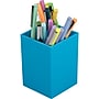 JAM PAPER Plastic Pen Holder, Blue (341bus)~#|#~CBE151AB-511C-4FFA-8042AC646E36EE4C_sc7
