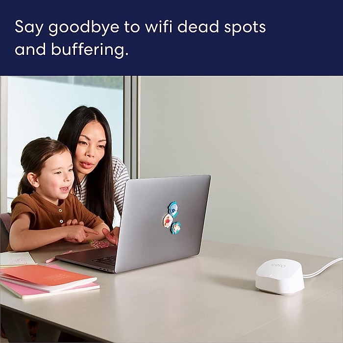Eero AX1000 Dual Band MU-MIMO WiFi 6 Router, White