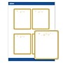 Avery Rectangle Multipurpose Labels, 4" x 3-1/3", White, 40/Pack (19479370530)~#|#~CBE6EE4E-A350-45D2-88991E049671BDD6_sc7