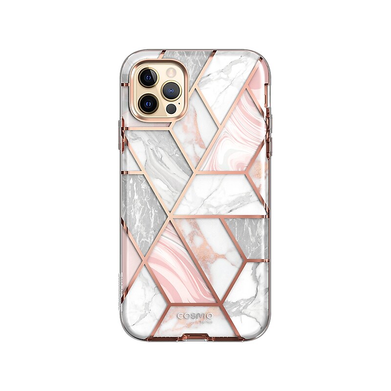 i-Blason Cosmo Marble Pink Case for iPhone 14 Pro Max (iPhone2022Pro-6.7-Cosmo-SP-Marble) image 1