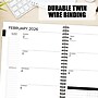 2026 Willow Creek 8.5" x 11"  Weekly & Monthly Planner, Paperboard Cover, Basic Black (57865)~#|#~CBF06781-AF79-43FC-AF46EC7E875C0884_sc7