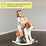 Happy Trails Plush Dog Rocker, Brown/White (80-BF017)~#|#~CBF0F38F-C31C-4DD0-8D78AFC10028D736_sc7