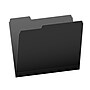 Pendaflex Interior Recycled File Folder, Straight Cut, Assorted, Letter Size, Black, 100/Box (4210 1/3 BLA)~#|#~CBF10DB5-CF55-45D2-8E0A05793B8E8AA3_sc7