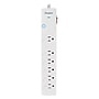 Energizer Connect 6-Outlet Smart Wi-Fi Surge Protector Power Strip, 3 ft., 1,200-Joules, White (EIS3-1004-WHT)~#|#~CBF1A37F-3326-4ECB-A709CEBD47F7EECC_sc7