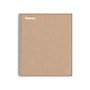 Staples Premium 5-Subject Notebook, 8.5" x 11", College Ruled, 200 Sheets, Brown (TR52122)~#|#~CBF4EB6C-142D-471F-B6559298B4805F0B_sc7