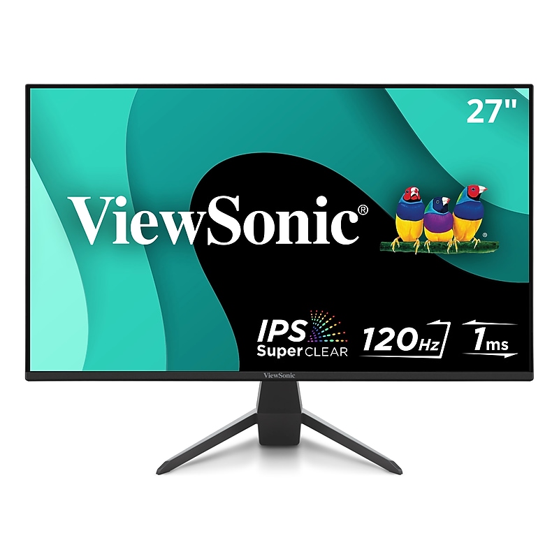 ViewSonic 27" FHD 120Hz LED HDMI VRR Gaming Monitor, Black (VX2770-MHD) image 1
