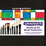 Daler-Rowney Graduate Artist's/Pack with Zip Case, Long Handle, 10/Pack (DRWD212500110)~#|#~CBF6E3D1-88E3-4ACF-84C7CB982CA3537B_sc7