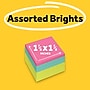 Post-it Cube Bright Colors Sticky Notes, 1 7/8" x 1 7/8", Assorted Colors, 400 Sheet/Cube (2051-BRT)~#|#~CBFE354D-C8FD-473D-B55D5D9CAC8FC924_sc7