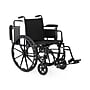 Medline Guardian K4 Lightweight Manual Wheelchair. 18" Seat Width, Desk-Length Arms, Black (K4186N34S)~#|#~CBFEC8EE-ABCD-4921-9A0447BA2DFC3158_sc7