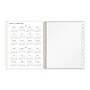 2026 Blue Sky Bespoke Letterpress Cream Hearts 8.5" x 11" Calendar Year Weekly & Monthly Planner, Plastic Cover (156227)~#|#~CC066FC2-31FF-4494-AD53AB79EBED7FBE_sc7