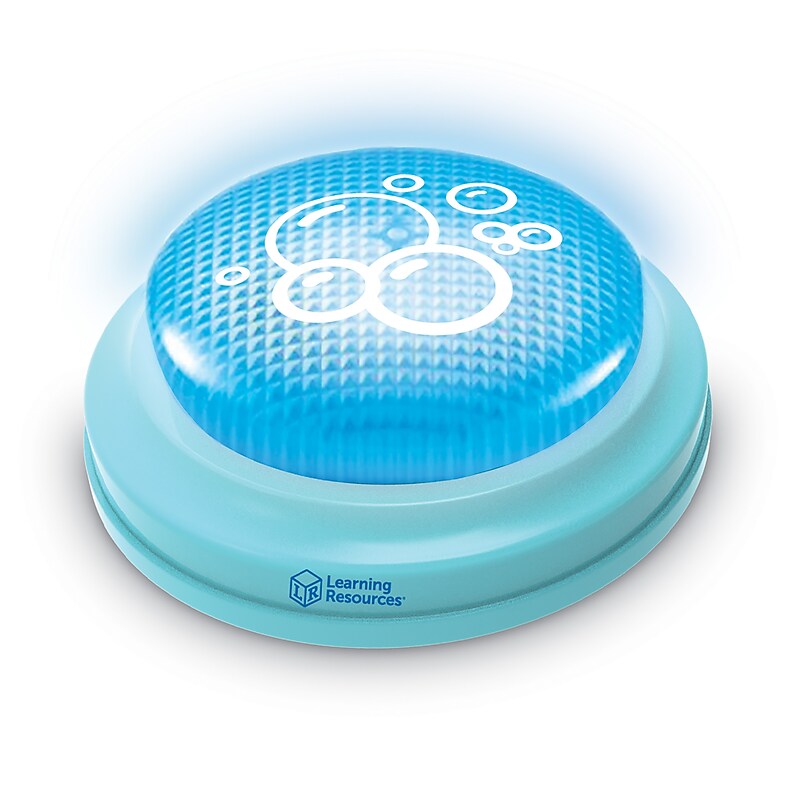 Learning Resources 20-Second Handwashing Timer, Blue/White (LER4361) image 1