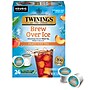 Twinings Brew Over Ice Peach Iced Black Tea, Keurig® K-Cup® Pods, 24/Box (F17280)~#|#~CC080778-368B-4353-9C30BB7F2E6589CB_sc7