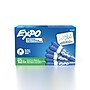Expo Dry Erase Markers, Bullet Tip, Blue, 12/Pack (82003)~#|#~CC0D47B7-4F05-4F01-8B6EAAC1C15D7ADF_sc7