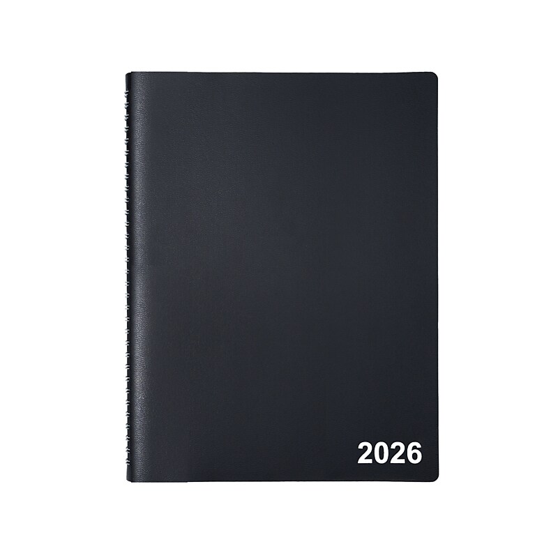 2026 Staples 8" x 11" Weekly & Monthly Appointment Book, Assorted Colors (ST12945-26) image 1