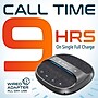 Delton C4700 Noise Reducing 360° Voice Pickup Wired/Wireless Conference Speaker Speakerphone, Black (DSC4700-WR)~#|#~CC19AB26-C757-4740-85E8AFD28B3C91D9_sc7