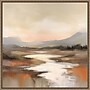 Amanti Art Peaceful Scenic River View I by Irena Orlov Framed Canvas Wall Art Print, 22"W x 22"H (A42678929265)~#|#~CC1D15B5-3567-4A7C-A5757382178B966D_sc7