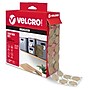 Velcro Sticky Back Adhesive Back Hook and Loop Dots Fastener, 0.75", Beige, 200/Roll (90140)~#|#~CC287E3B-2D79-45CF-A98680FE7C7EA077_sc7