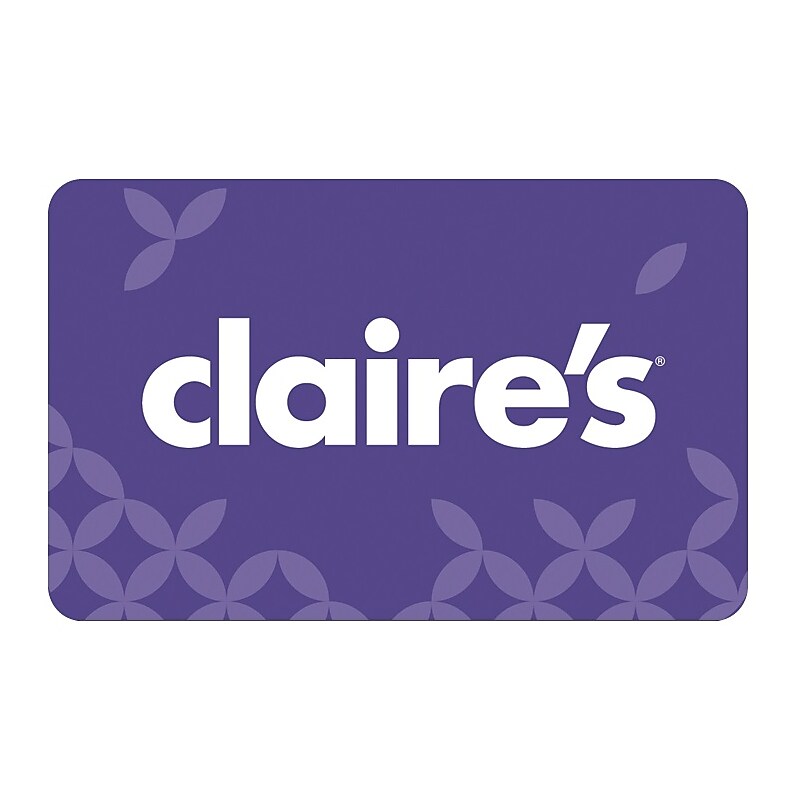 Claires Gift Card $25 (Email Delivery) image 1