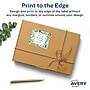 Avery Laser/Inkjet Square Multipurpose Labels, 2" x 2", Matte White, 600 Labels/Box (94107)~#|#~CC2FE692-FF88-4743-A592FF657D8EC988_sc7