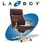 La-Z-Boy Melrose Ergonomic bonded Leather Swivel Executive Chair, Brown (CHR10084C)~#|#~CC344F07-1CA7-4104-8459F2A2245B1969_sc7