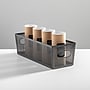 mDesign Steel Organizer, Matte Black (25991) ~#|#~CC39E310-836F-47D1-A04060EB5F47383B_sc7