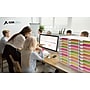 AdirOffice 30-Compartment Literature Organizer, 32" x 13", White (501-30-WHI)~#|#~CC3A5E4F-0834-4033-A0DCA5D717E85EF5_sc7