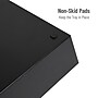 Mind Reader Plastic Snack Tray Countertop Organizer Condiment Holder, Black (SNACKORGT-BLK)~#|#~CC40721E-004A-4233-988FF1C96CB7C338_sc7