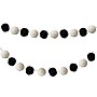 Carson Dellosa Education Black & White Pom-Pom Garland, 12 Feet, 2/Pack, 3 Packs/Bundle (CD-107009-3)~#|#~CC50A0F1-FC09-4EA5-8D518BB54A5B3B16_sc7