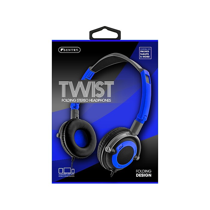 Sentry Twist Wired Noise Canceling Over-Ear Headphones