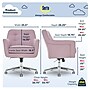 Serta Style Ashland Fabric Swivel Computer and Desk Chair, Lilac (47140D)~#|#~CC52519A-4329-4C06-86C02105284684BA_sc7